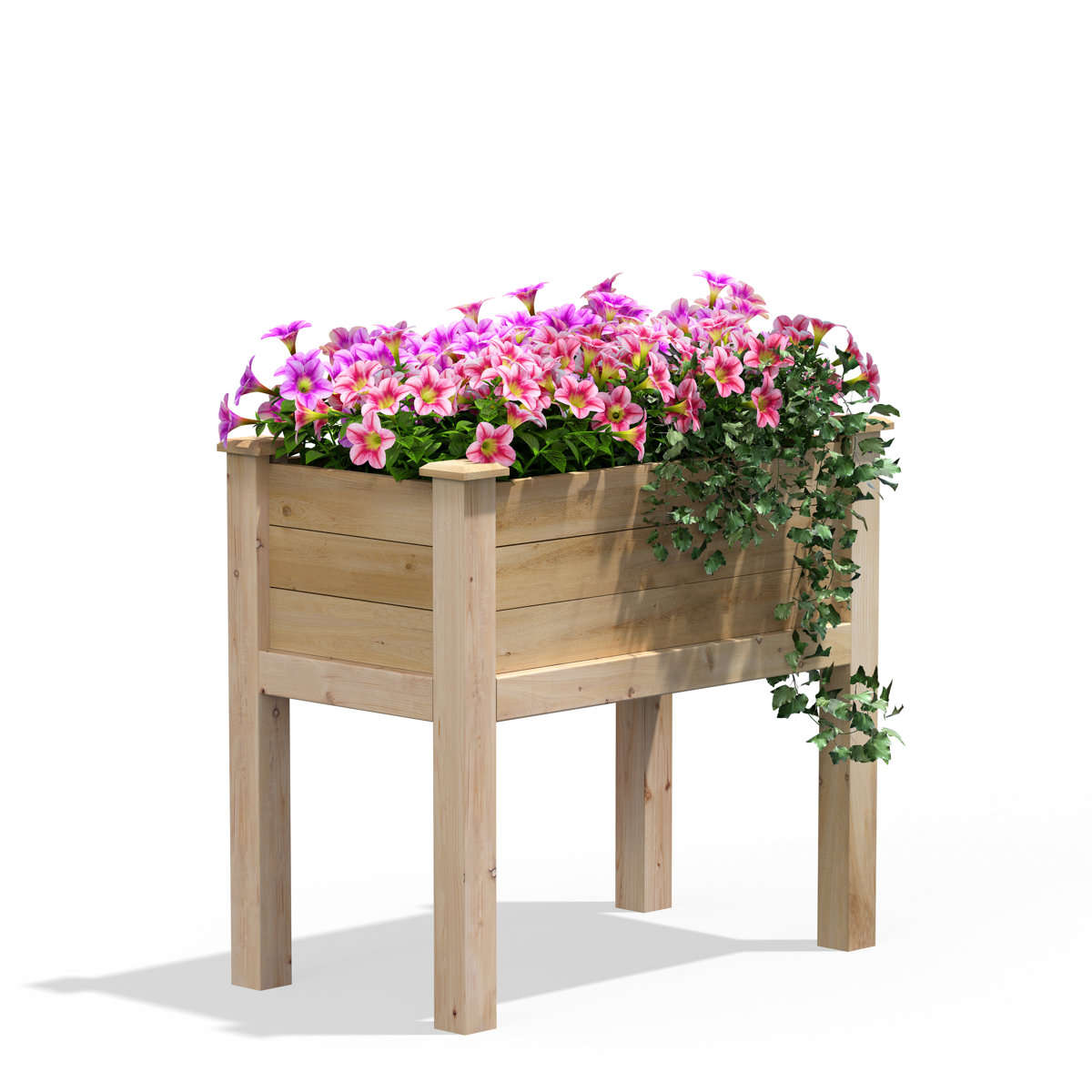 Arlmont &amp; Co. Keimarion Elevated Planter &amp; Reviews | Wayfair