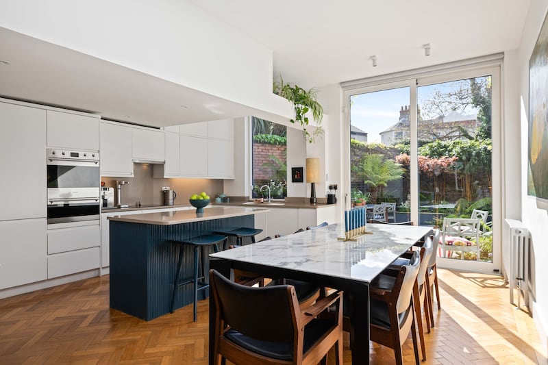 Kitchen and dining area