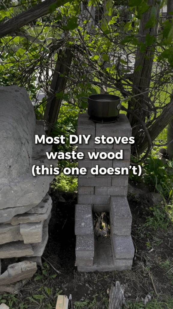 Allegedly, This Stove Can Boil Water Using 50-70% Less Firewood.