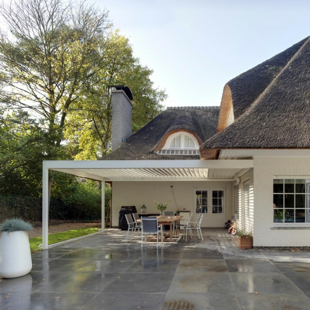 Minimal Slatted Pergola