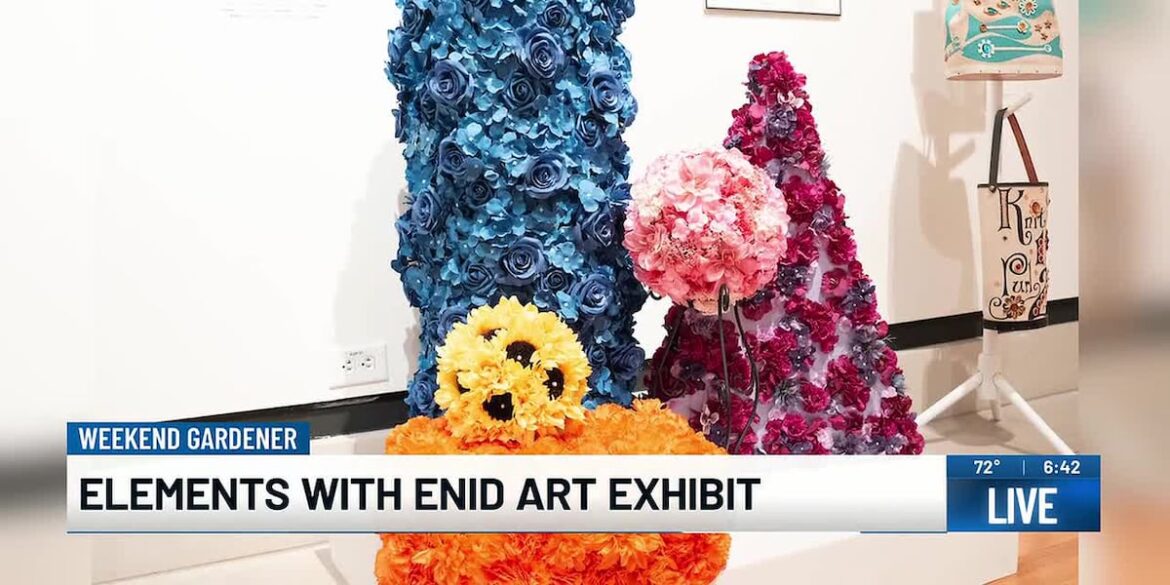 Weekend Gardener: Elements with Enid art exhibit Weekend Gardener: Elements with Enid art exhibit