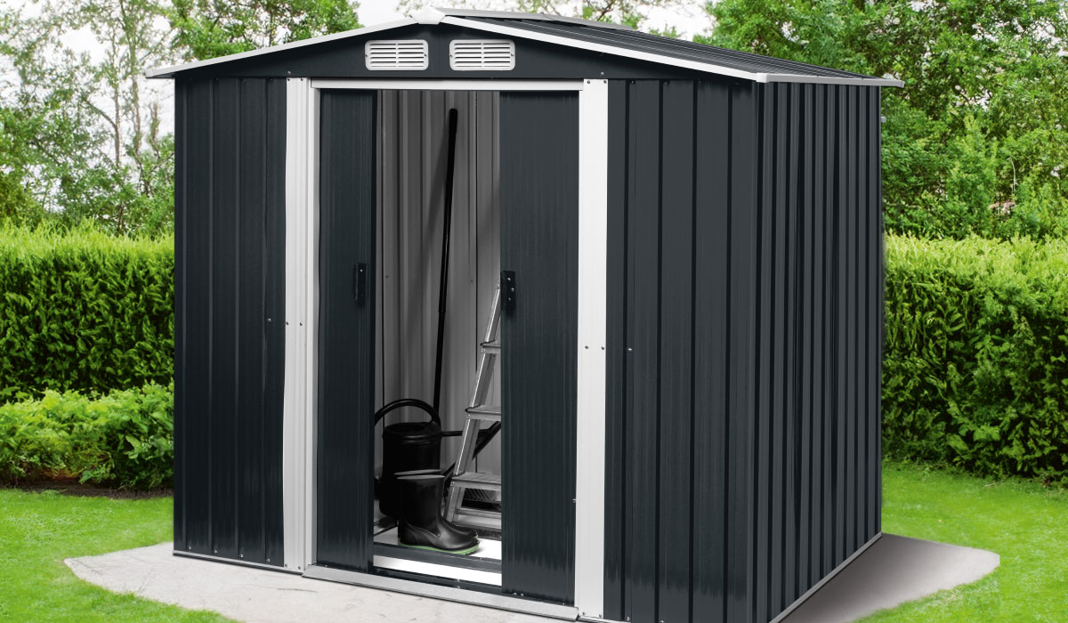 Parkside garden shed, €159. Pic: Lidl