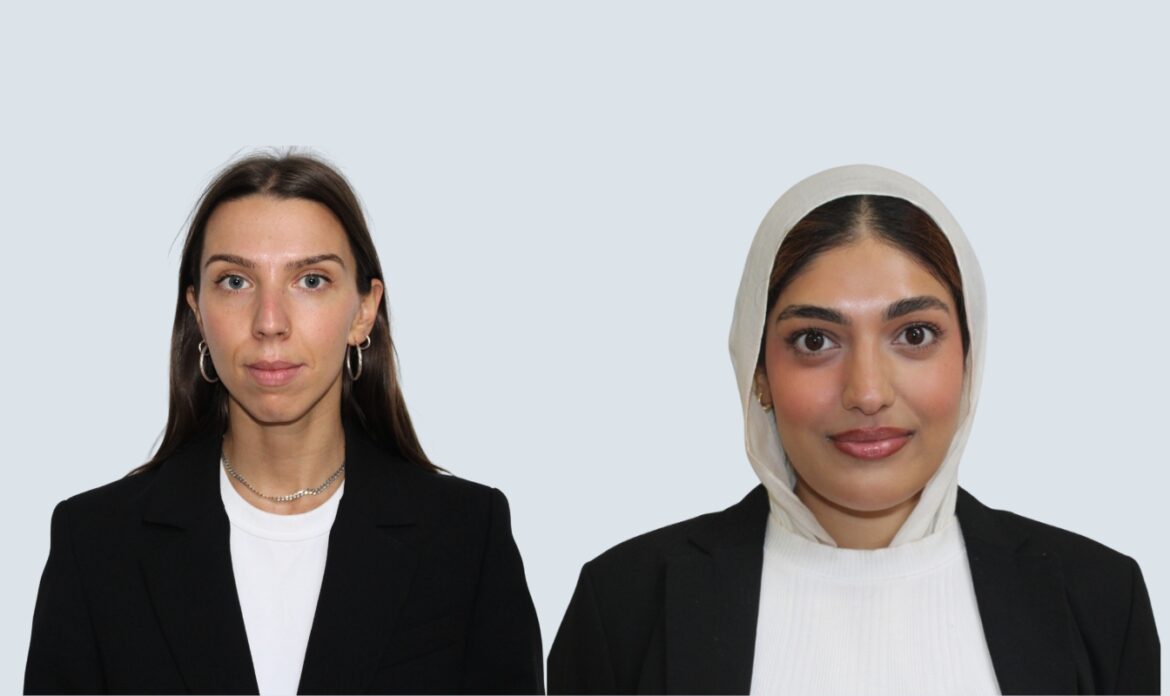Garden Court North pupils Iqra Shahid and Pragnya Iovine begin second-six Garden Court North pupils Iqra Shahid and Pragnya Iovine begin second-six