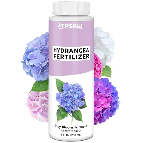 Hydrangea Fertilizer &ndash; Liquid Plant Food for Bigger Blooms, Rich Flower Color &amp; Stronger Root Development, 8 Oz