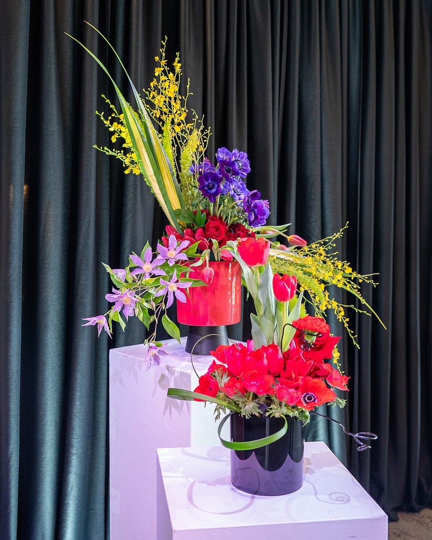 Floral arrangements by Keynote Speaker Ian Prosser Floral arrangements by Keynote Speaker Ian Prosser