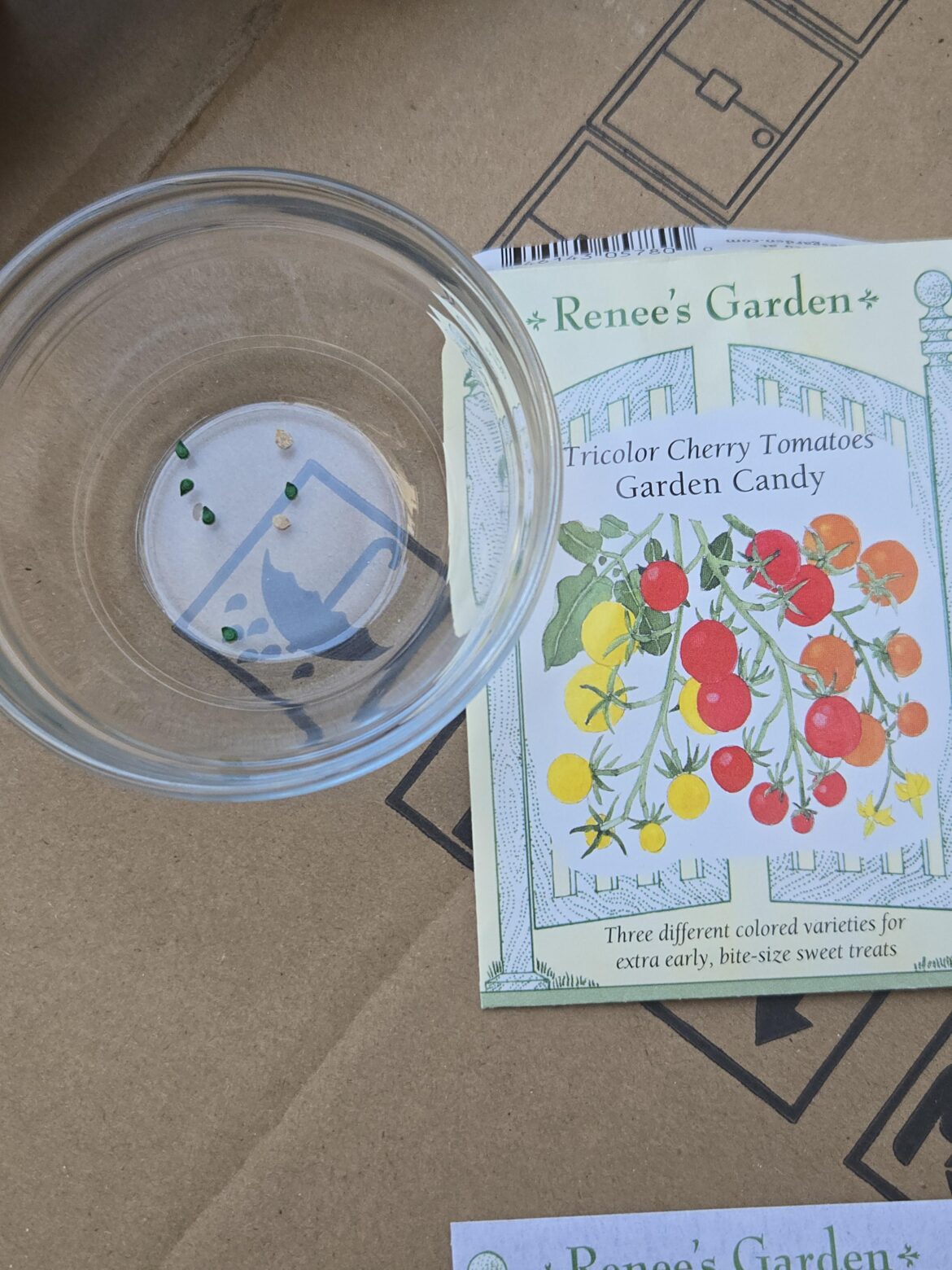 Six seeds? Didn't even get all three colors in my tri color packet. Thanks, Renee.