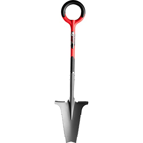 Root Slayer Radius Garden Shovel &ndash; 2017 Green Thumb Award for Most Innovative Garden Tool, Red