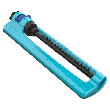 Aqua Joe Oscillating Metal Lawn Sprinkler, Adjustable Spray, 3,600 Sq. Ft. Max Coverage