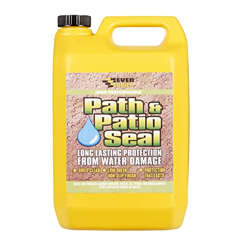 Everbuild 405 High-Performance Path and Patio Seal &ndash; Solvent-Free &ndash; Clear &ndash; 5 Litre