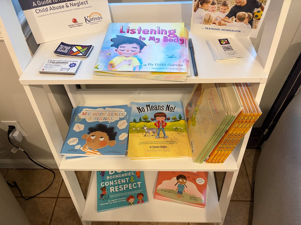 The Children’s Advocacy Center of Douglas County offers books and resources to help parents...