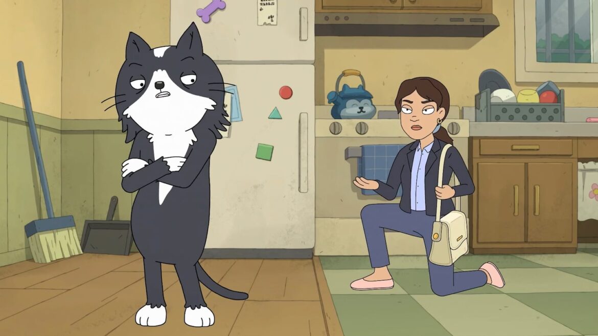 This week’s TV: ‘Kevin,’ ‘Half Man,’ Zach Galifianakis on gardening Kevin the cat (Jason Schwartzman) in "Kevin," the animated sitcom.