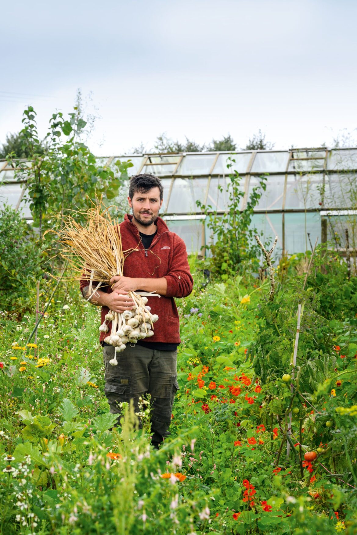 ‘It’s not Nature being a pain; all of the problems we have with pests and diseases are because of us’: The trailblazing gardener who’s creating a ‘food forest’ in Devon Birch Farm in Devon photographed by Jason Ingram