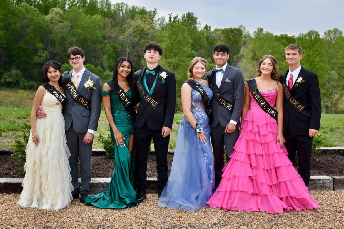 An enchanted evening at the Rappahannock County High School garden-ins...
