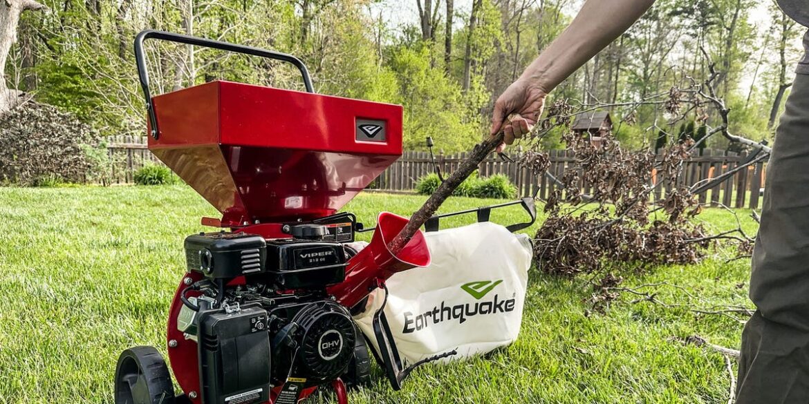 Earthquake K32 Review: A Powerful Chipper for Yard Cleanup