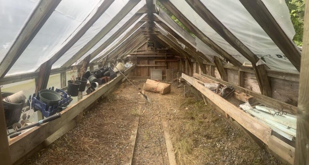 My greenhouse makeover