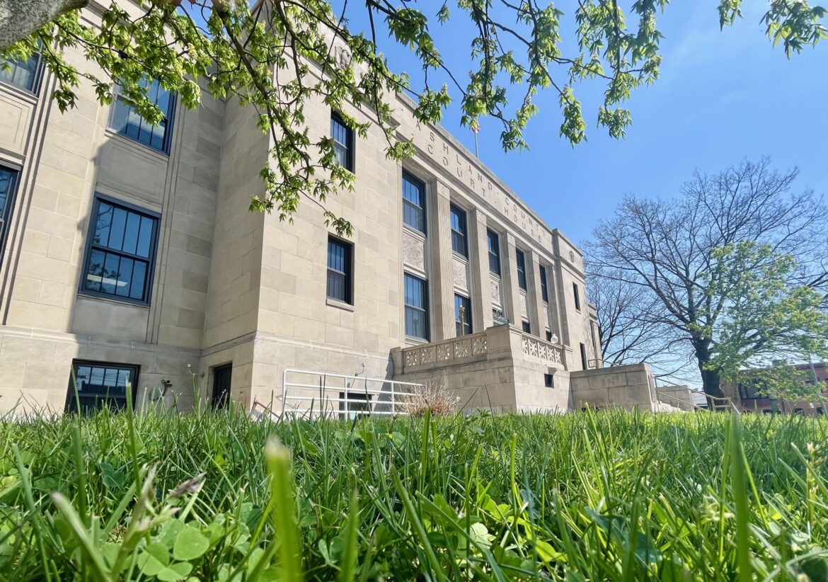 Community member proposes flower gardens, seating around Ashland County courthouse Community member proposes flower gardens, seating around Ashland County courthouse