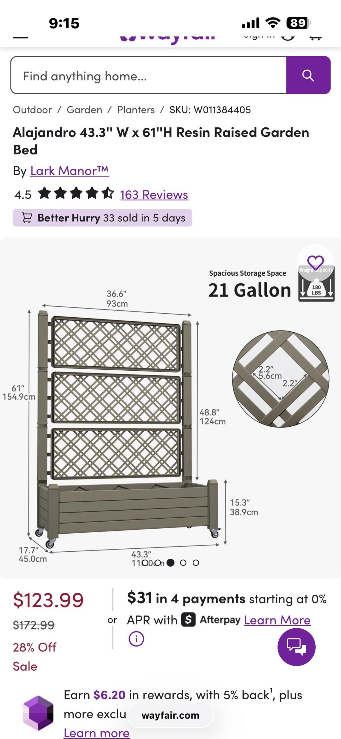 Does anyone know how well a Peggy Martin rose would do in a container like this?