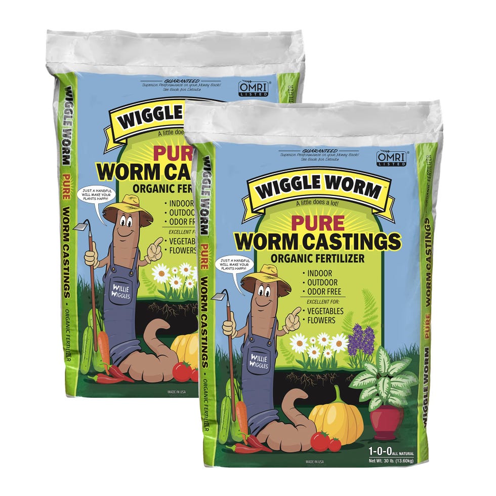 100% Pure Organic Mineral-Dense Worm Castings