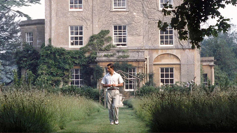 King Charles at the gardens of Highgrove