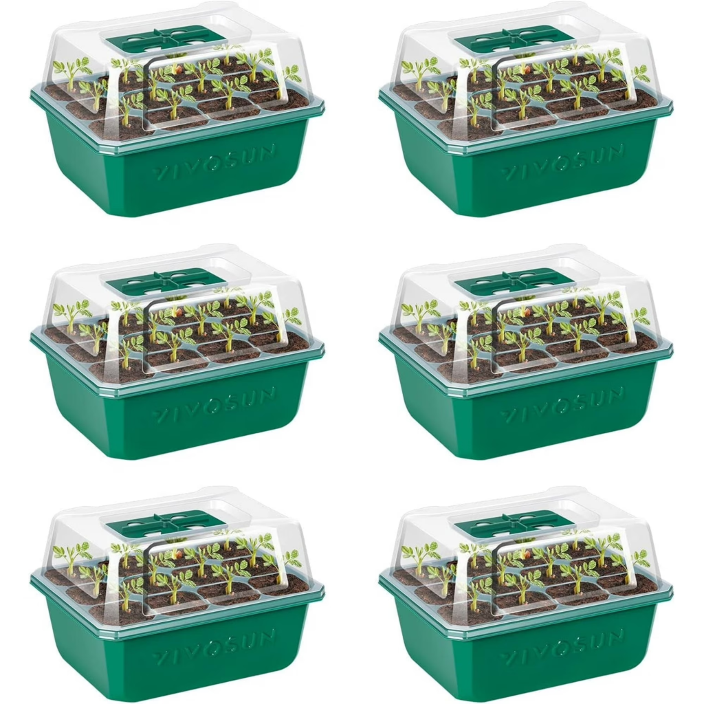 VIVOSUN six-pack seed starter trays