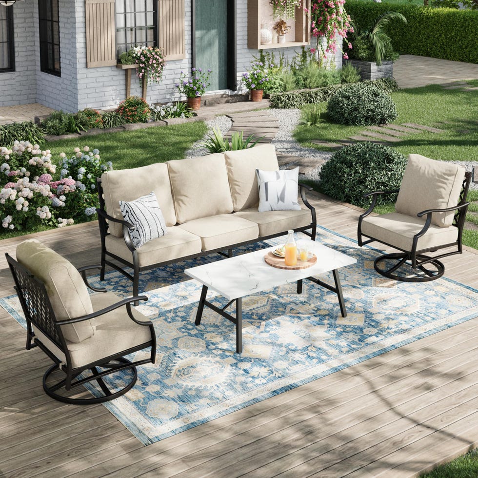Metal Outdoor Patio Furniture Set Metal Outdoor Patio Furniture Set
