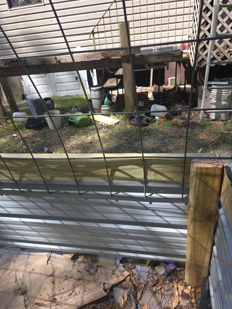 Redoing my cattle panels greenhouse.