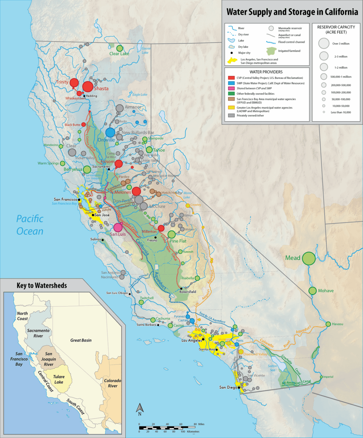 Possible solution to water problems in California