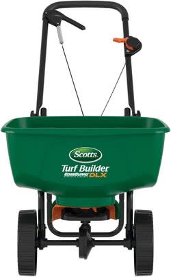 Scotts Turf Builder EdgeGuard DLX broadcast spreader
