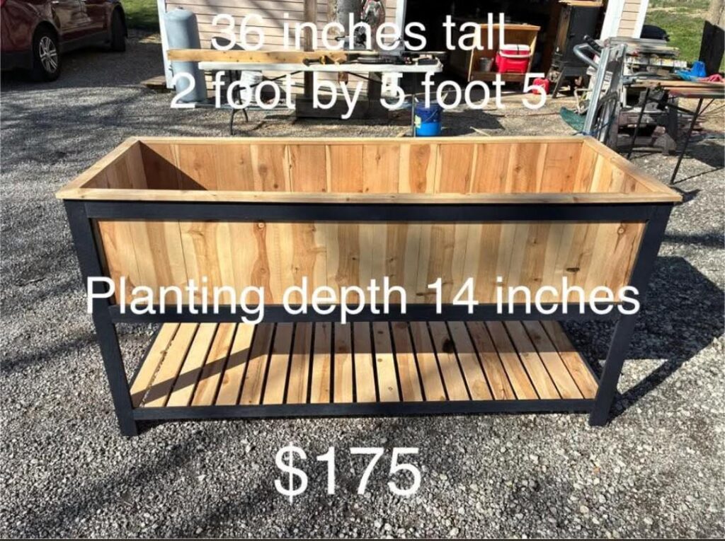 Family of 3 trying to grow our own produce. Is this planter large enough and thoughts on the price?