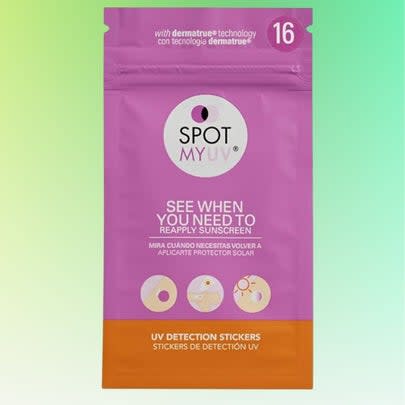 UV stickers that let you know when it's time to reapply your sunscreen