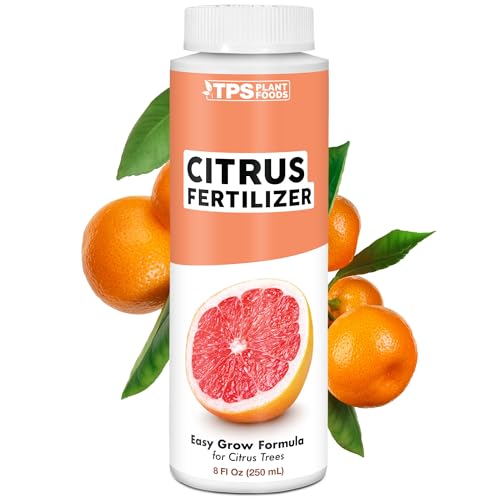 Citrus Fertilizer &ndash; Liquid Plant Food for Better Flowering, More Fruit &amp; Stronger Trees, 8 Oz