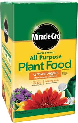 Miracle-Gro all-purpose plant food
