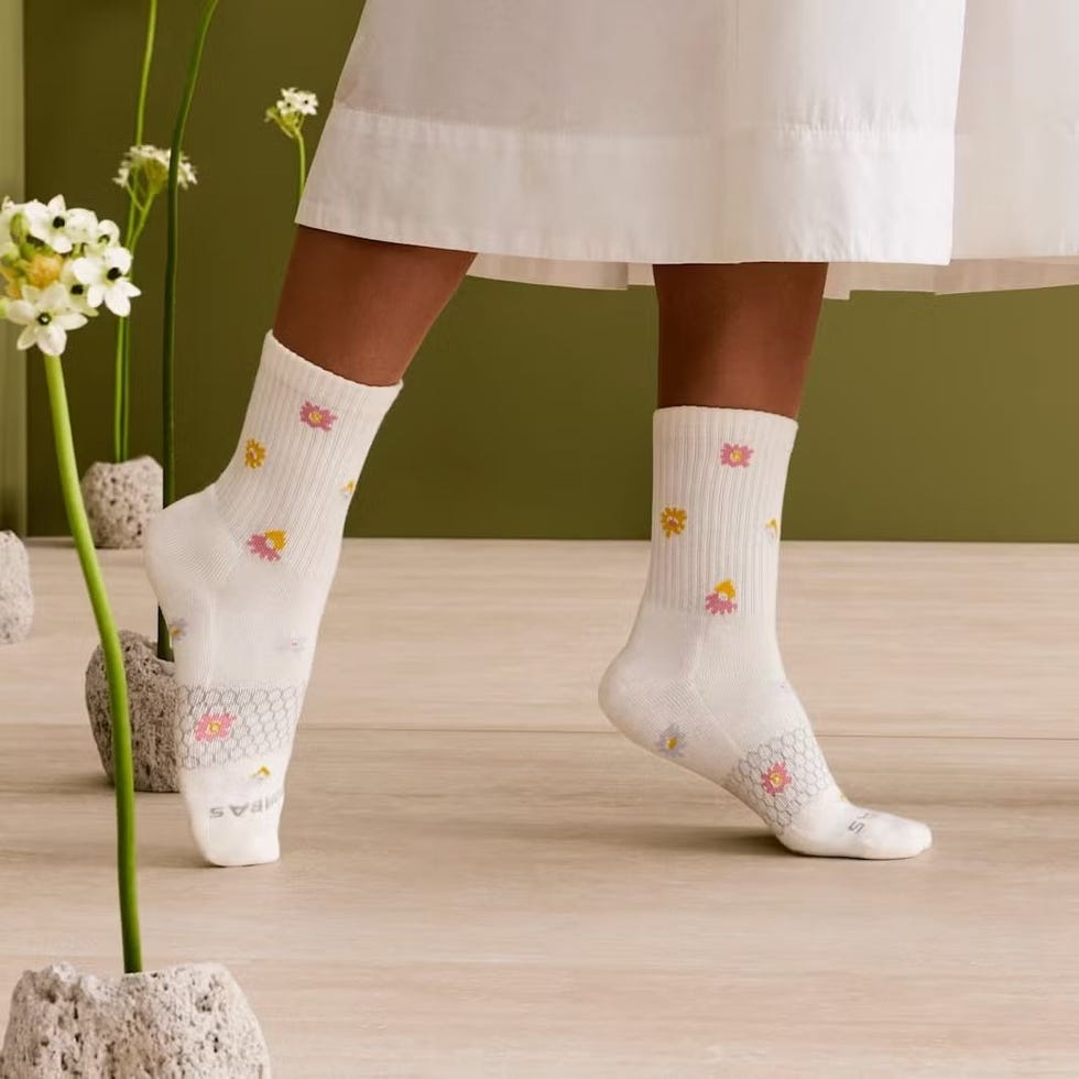 Garden Party Half Calf Socks