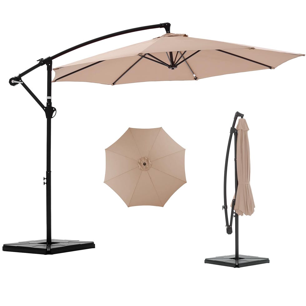 10-Foot Patio Umbrella with Base 10-Foot Patio Umbrella with Base