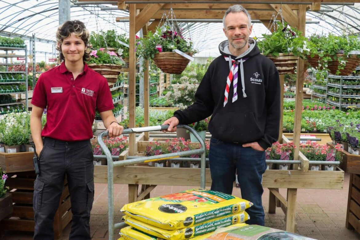 Young Scouts take on eco gardening project with nursery support Young Scouts take on eco gardening project with nursery support