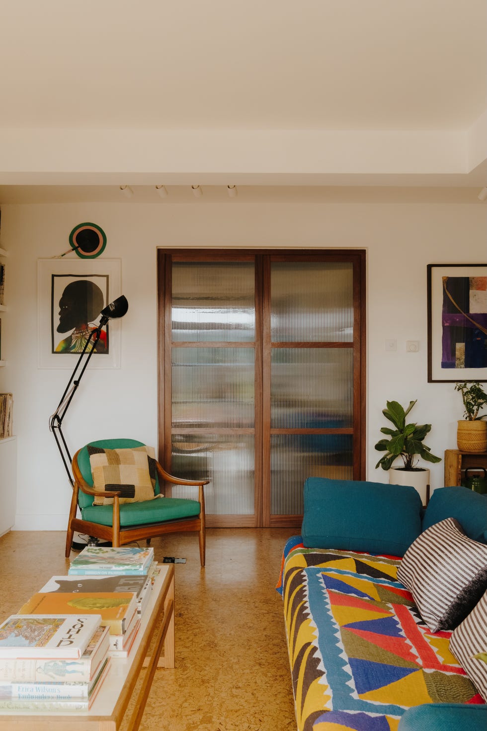 Inside a beautifully restored Victorian terrace in Hastings with a rich, layered colour palette restored victorian terrace in hastings with a rich, layered colour palette