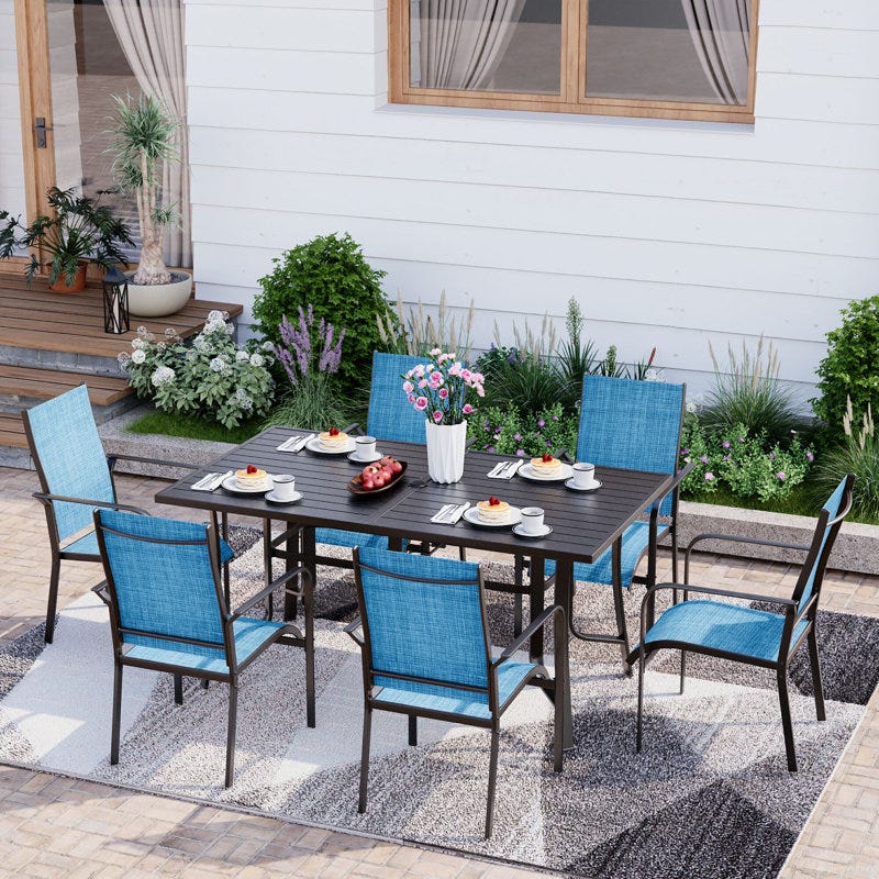 Outdoor Dining Table Set Outdoor Dining Table Set