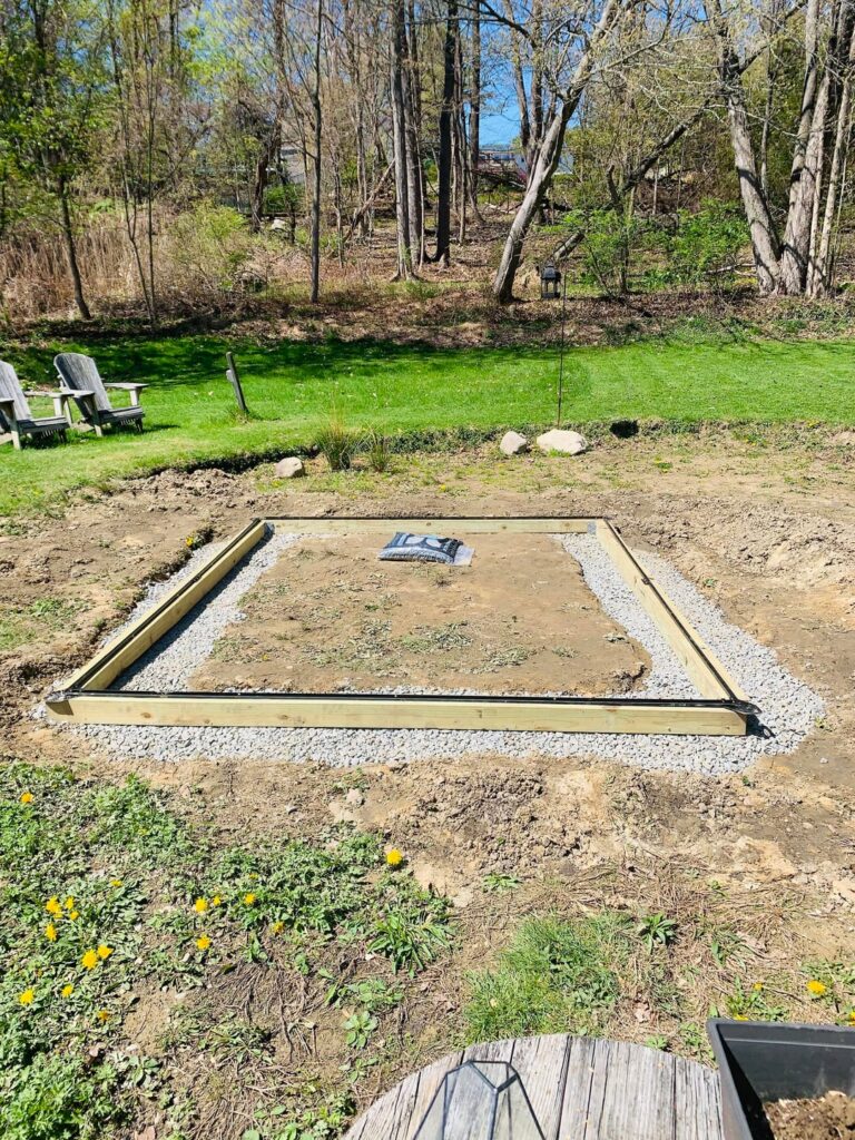 After years of deliberation, debate and dragging our feet, we now have our first (almost done) greenhouse. My husband did all the heavy lifting. Don’t ask him how it went unless you want to see him spiral from tears to cursing and back again.