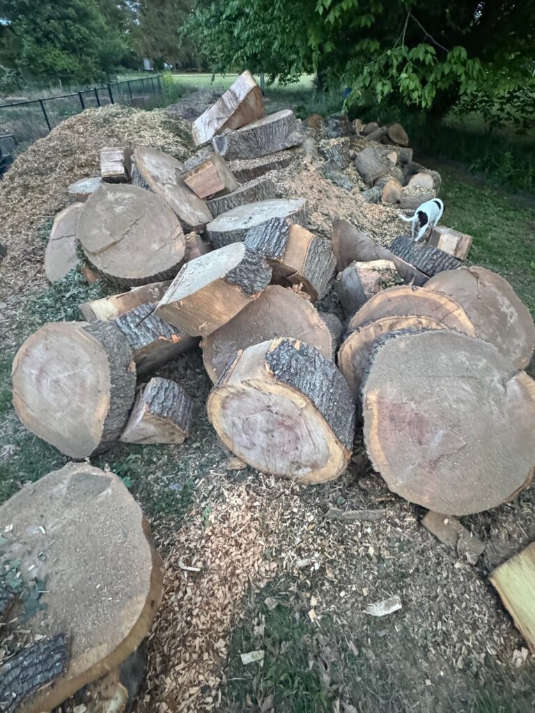 For those of you considering the “with logs” option on ChipDrop.
