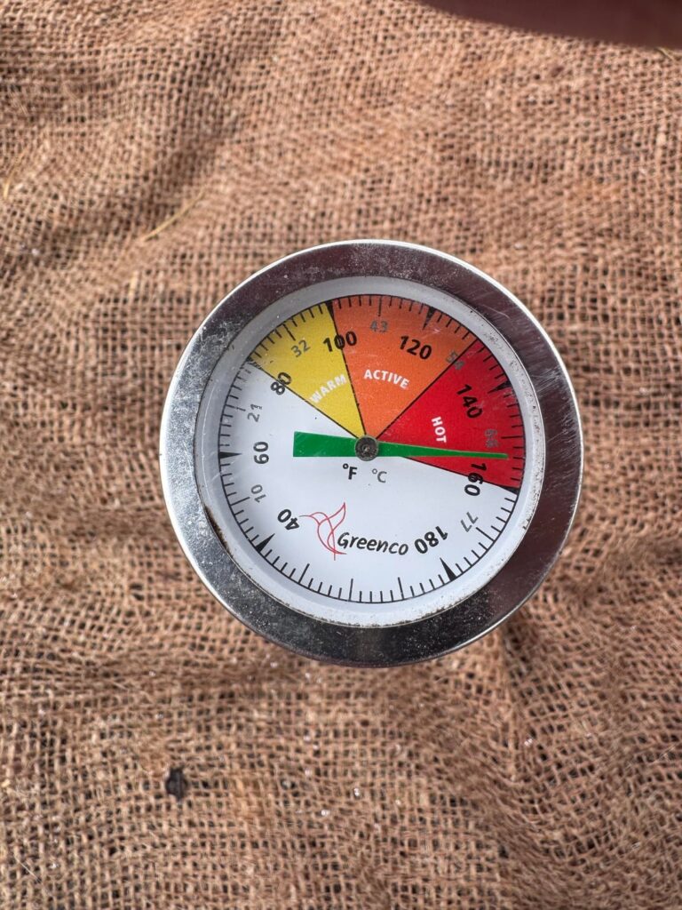 Started new bin 2 days ago, and it’s cranking up the heat