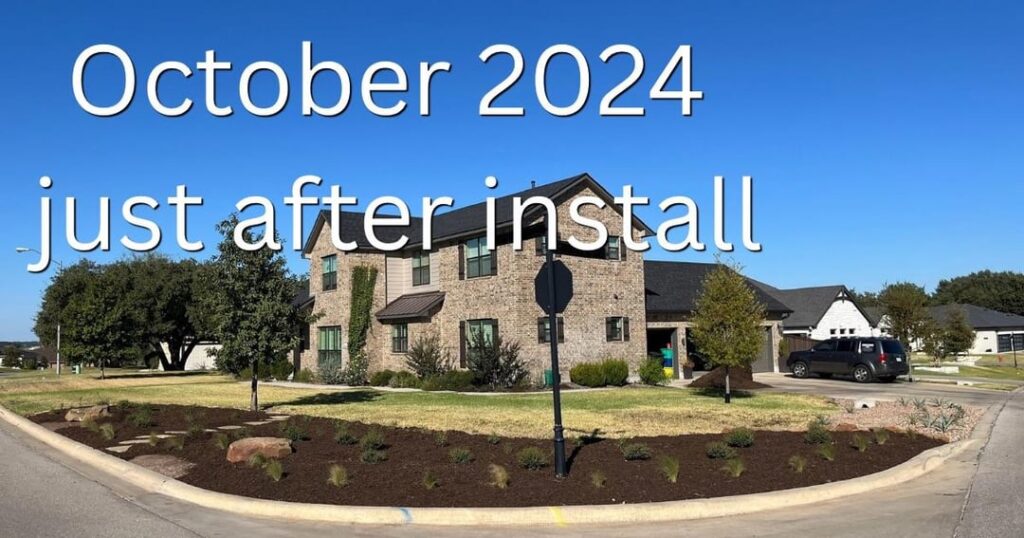 Front yard lawn reduction update! Front yard lawn reduction update!