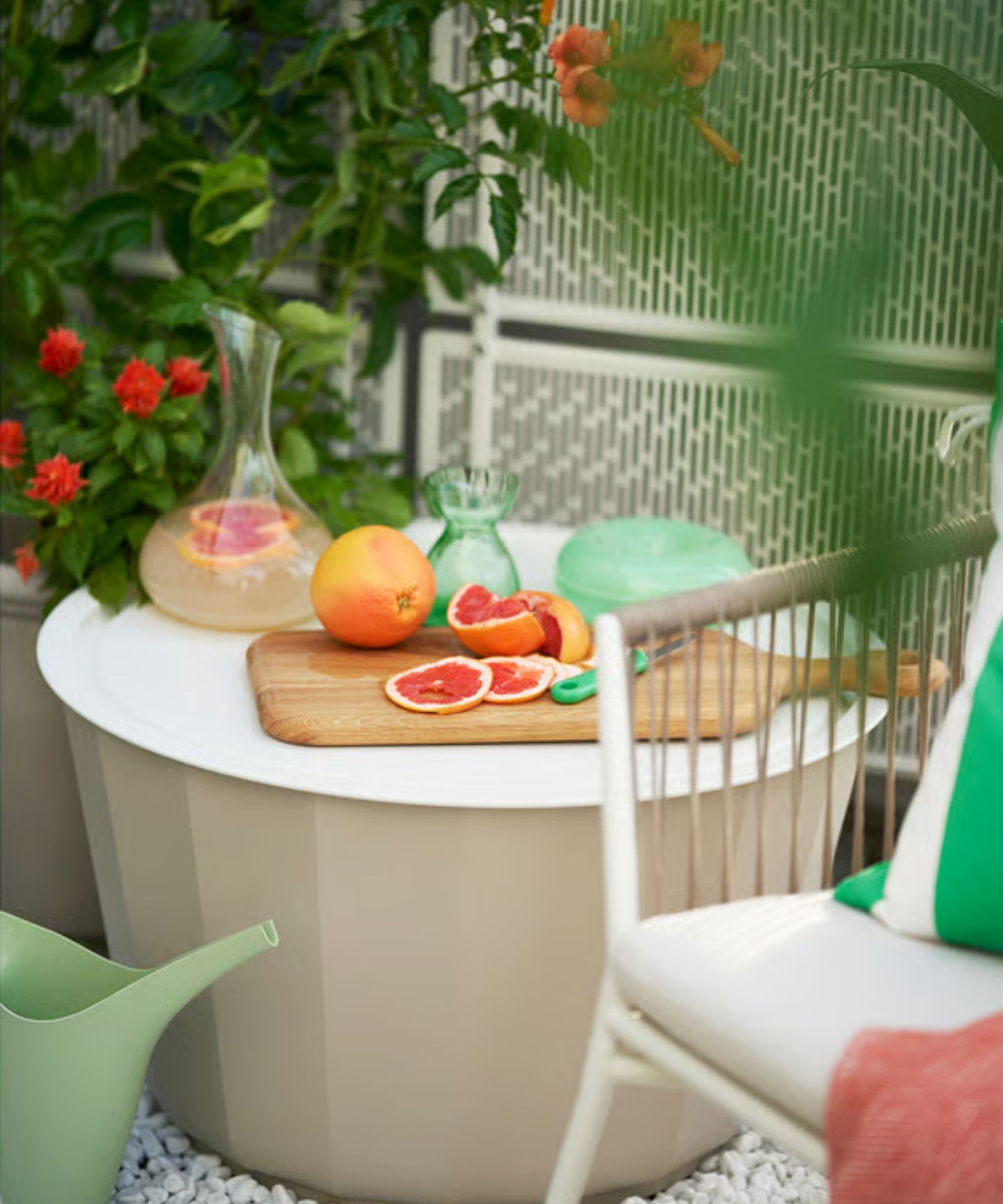 IKEA outdoor LÅgaskÄr Coffee Table, Beige