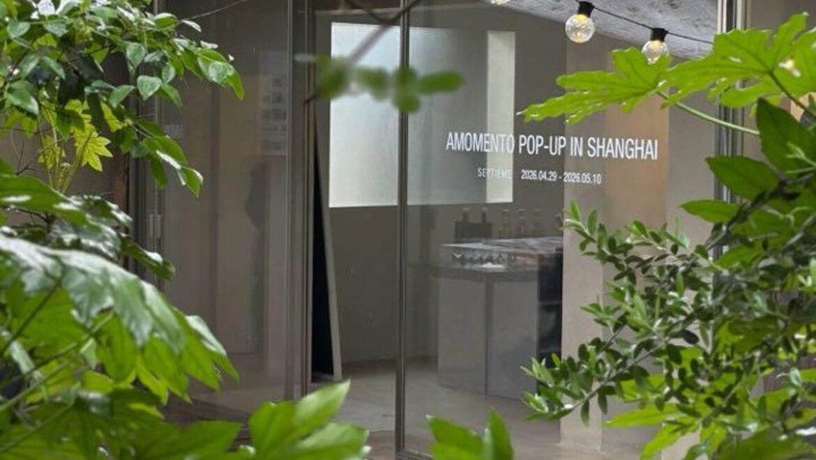 Amomento Opens Hidden Garden Pop-up in Shanghai