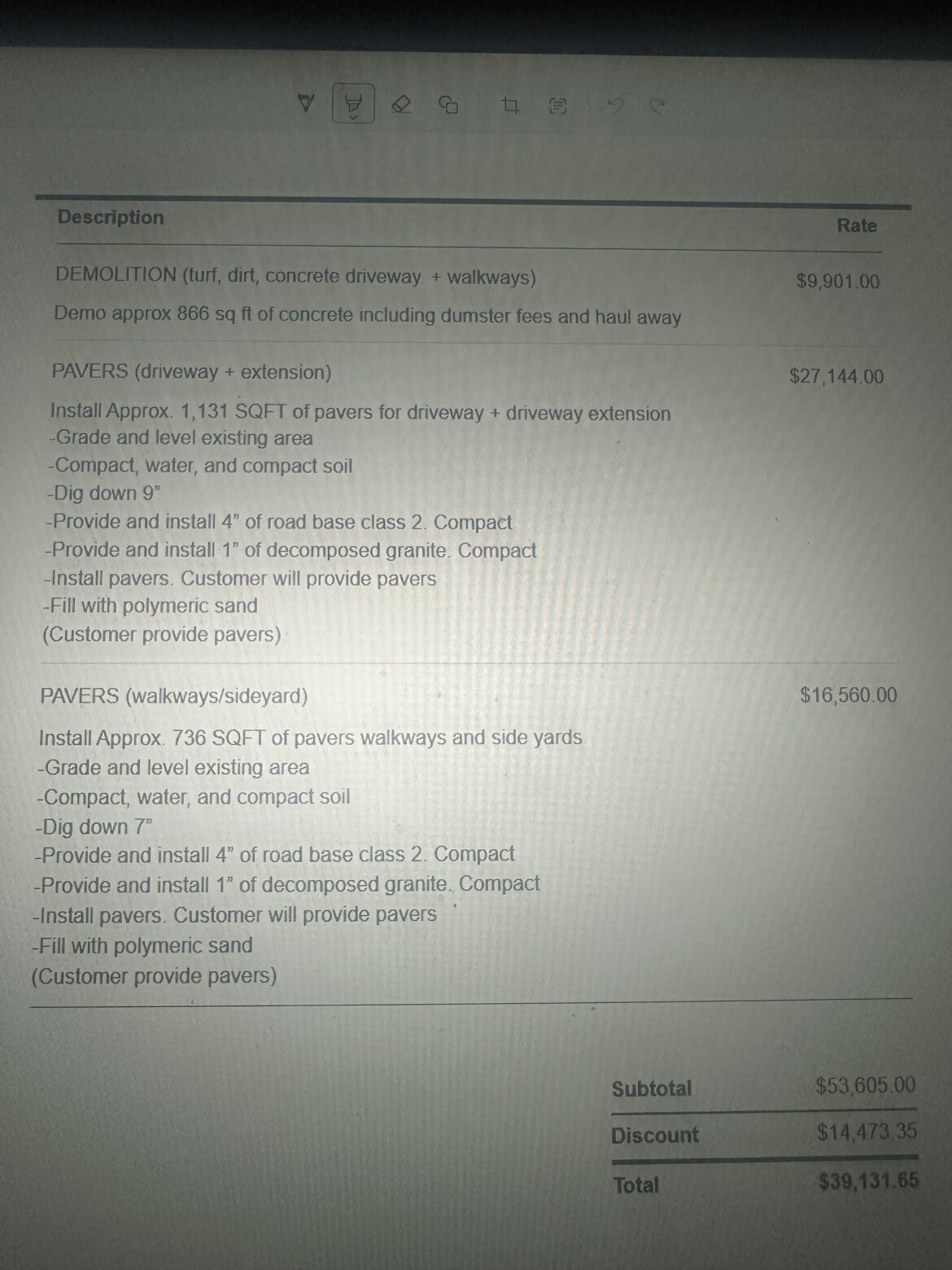 Help with a quote