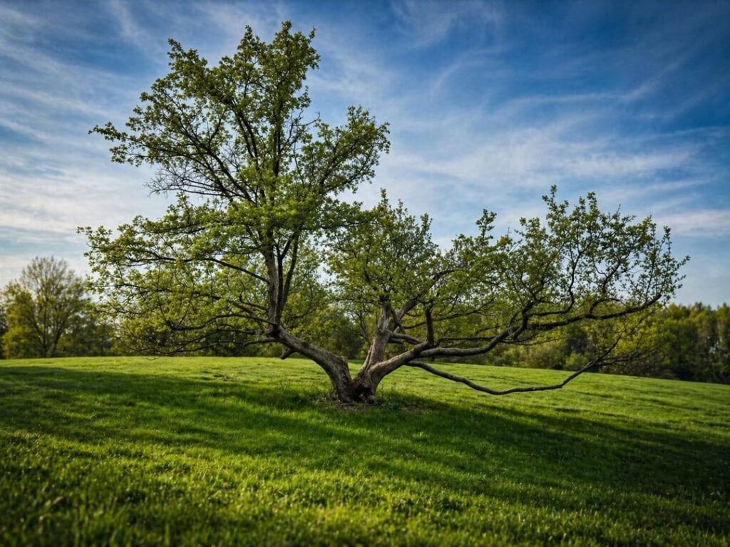 This Hedge Maple recently became my number two favorite tree in the park, there is a pretty big dead spot, anything that can be done?