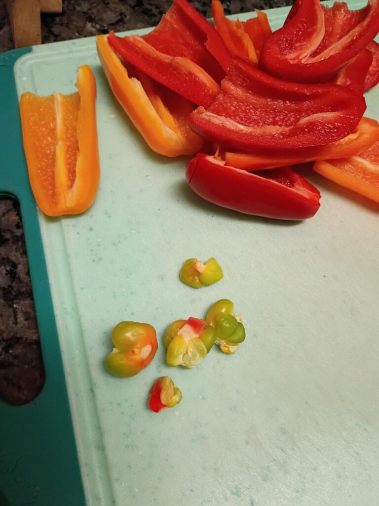 The peppers had peppers