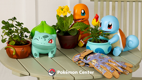 New Gardening Supplies Available Now at Pokémon Center image