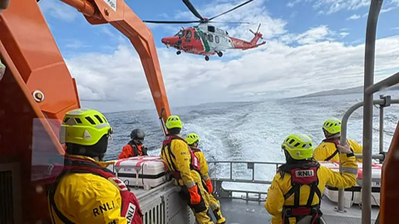 Non-stop weekend for Arranmore RNLI