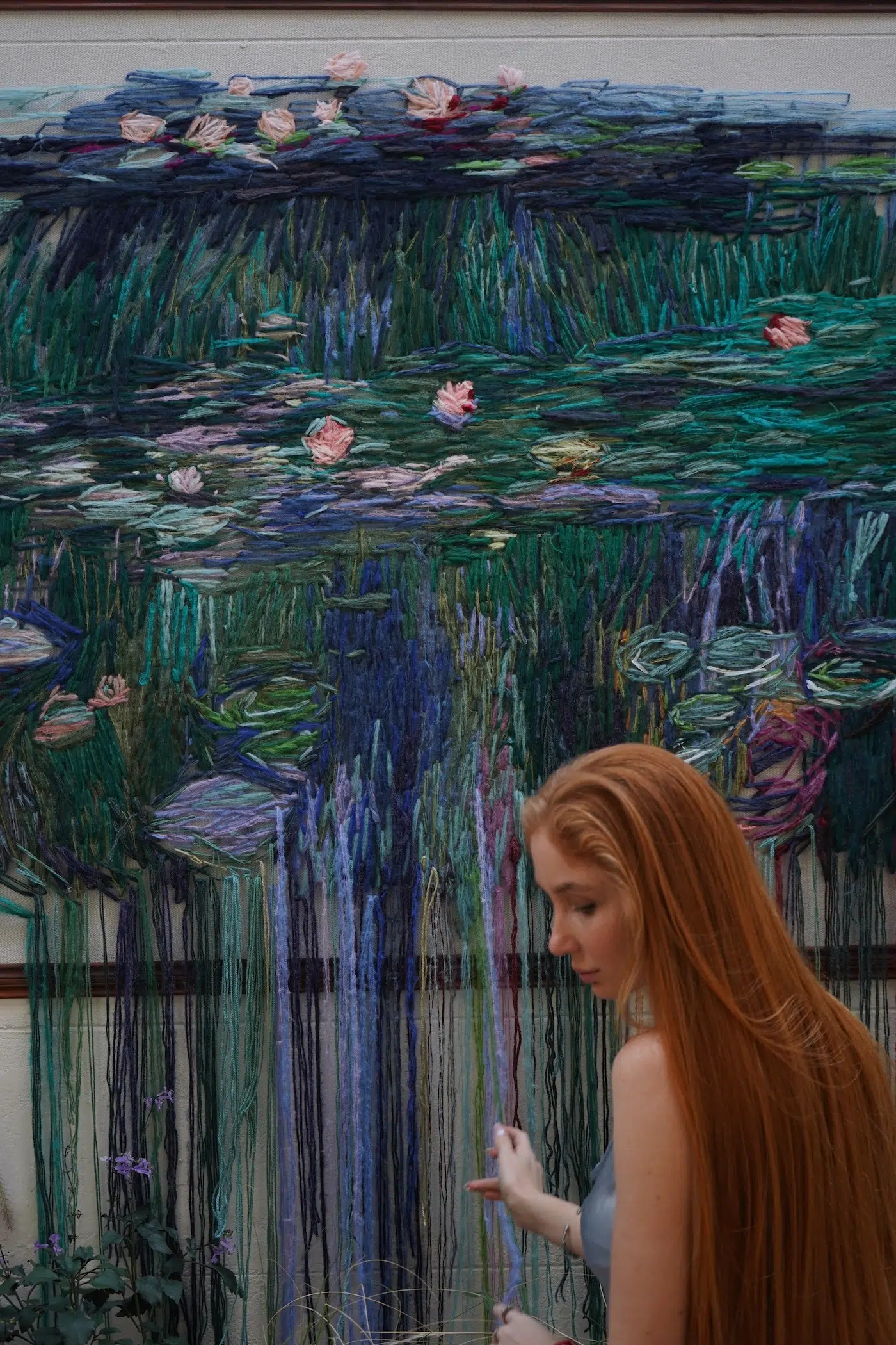 Nymphéas Beyond by Kathrin Marchenko
