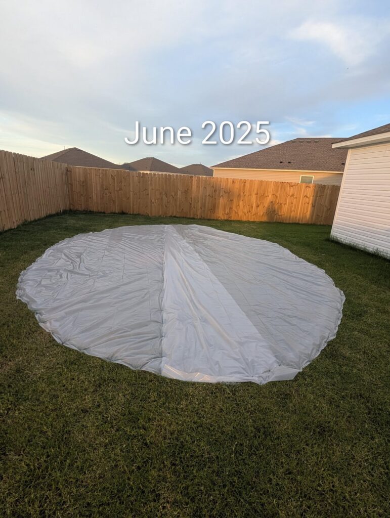 Made a garden. Progress!